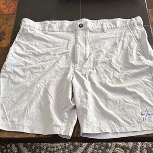 Guy Harvey Light Gray Casual Shorts